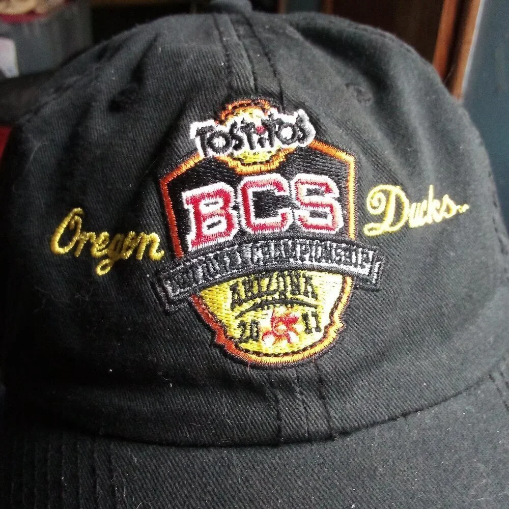 Oregon Ducks Tostitos BCS National Championsip 2011 Snap Hat Cap
